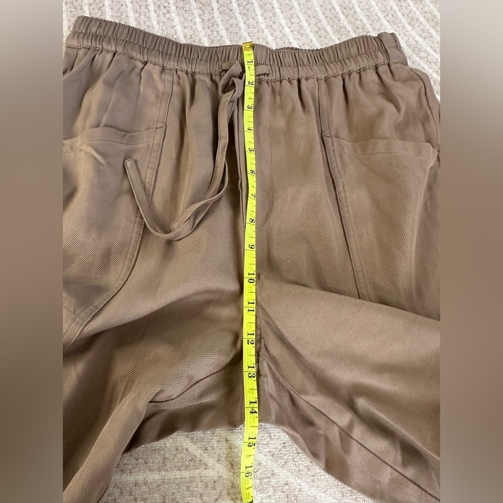 Madewell Cargo pants High Rise Relaxed Drawstring Viscose Small casual - Picture 7 of 11